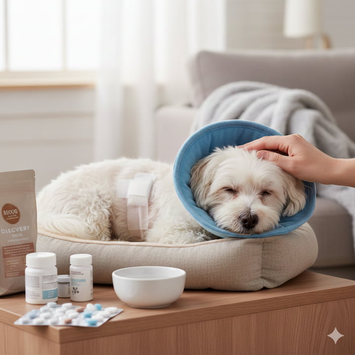 Recuperação pós-cirúrgica para pets: quanto tempo leva para ele se recuperar?